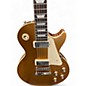Used Gibson Les Paul Deluxe Gold Top Solid Body Electric Guitar