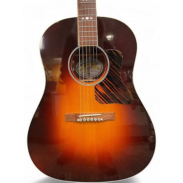 Used 2012 Gibson 75TH ANNIVERSARY ADVANCED JUMBO  MONTANA SUNSET Acoustic Electric Guitar