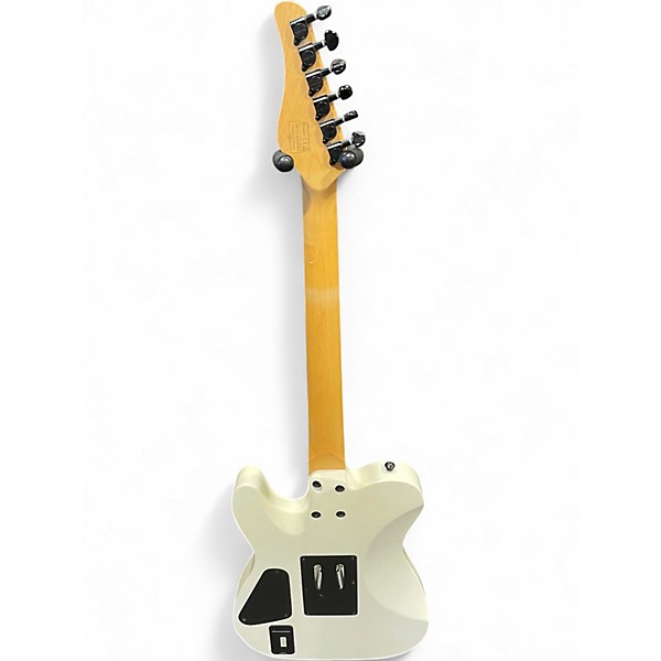 Used Schecter Guitar Research SUN VALLEY SUPER SHREDDER PT White Solid Body Electric Guitar