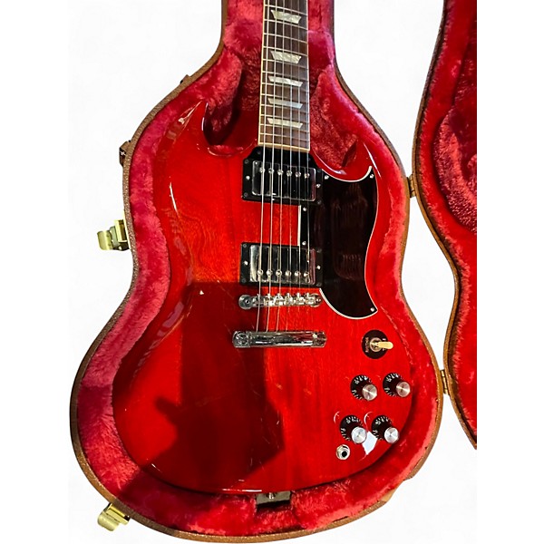 Used Gibson SG 61' REISSUE Candy Apple Red Solid Body Electric Guitar