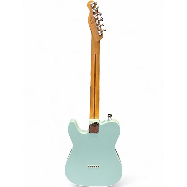 Used Fender Deluxe Nashville Telecaster Daphne Blue Solid Body Electric Guitar