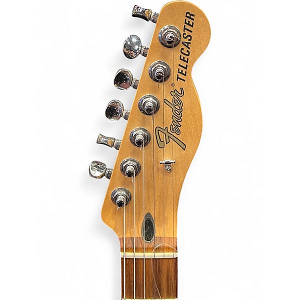 Used Fender Deluxe Nashville Telecaster Daphne Blue Solid Body Electric Guitar