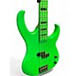 Used Dean Custom Zone 4-String Nuclear Green Electric Bass Guitar