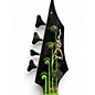 Used Dean Custom Zone 4-String Nuclear Green Electric Bass Guitar