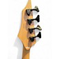 Used Dean Custom Zone 4-String Nuclear Green Electric Bass Guitar
