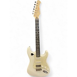 Used Donner SEEKER Olympic White Solid Body Electric Guitar