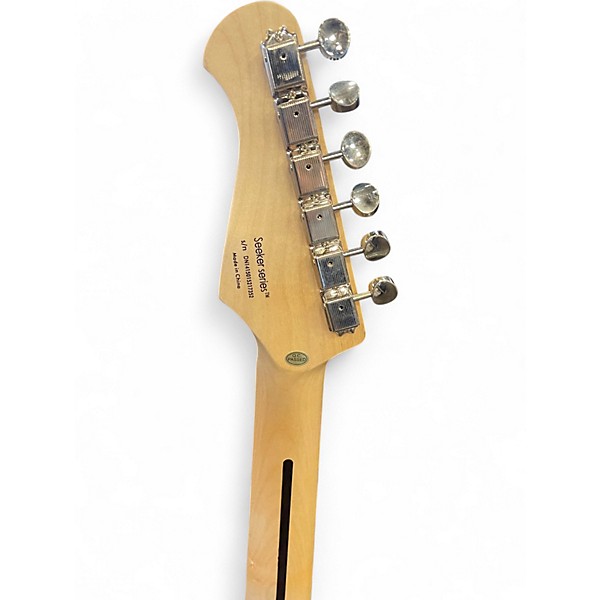 Used Donner SEEKER Olympic White Solid Body Electric Guitar
