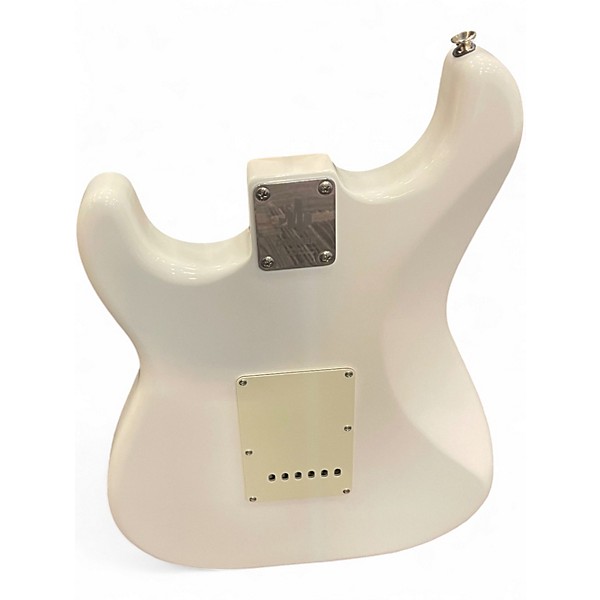Used Donner SEEKER Olympic White Solid Body Electric Guitar