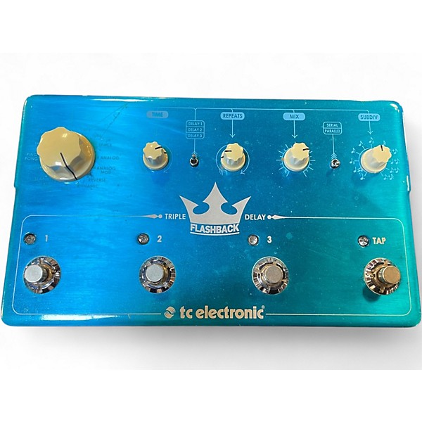Used TC Electronic Flashback Triple Delay Effect Pedal