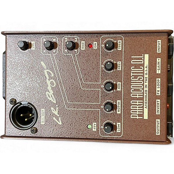 Used LR Baggs Para Acoustic DI Direct Box Pre With EQ Direct Box