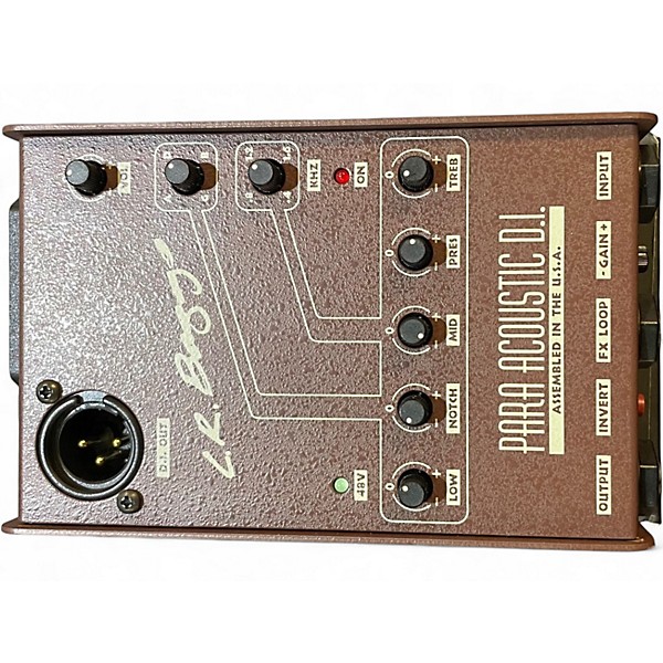 Used LR Baggs Para Acoustic DI Direct Box Pre With EQ Direct Box