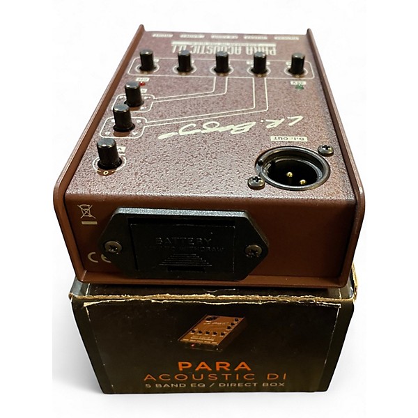Used LR Baggs Para Acoustic DI Direct Box Pre With EQ Direct Box
