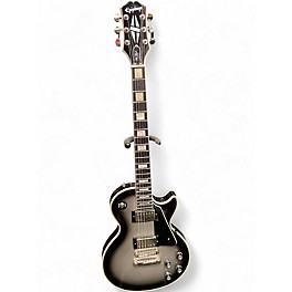 Used Epiphone Les Paul Custom SILVER BURST Solid Body Electric Guitar
