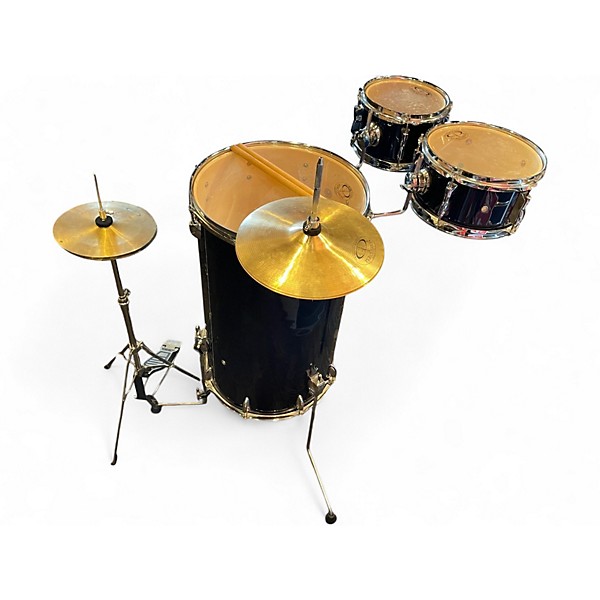 Used GP Percussion 15in Cocktail Kit Blue Drum