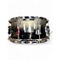Used Pork Pie 6X12 Little Squealer Snare Black and Silver Drum thumbnail