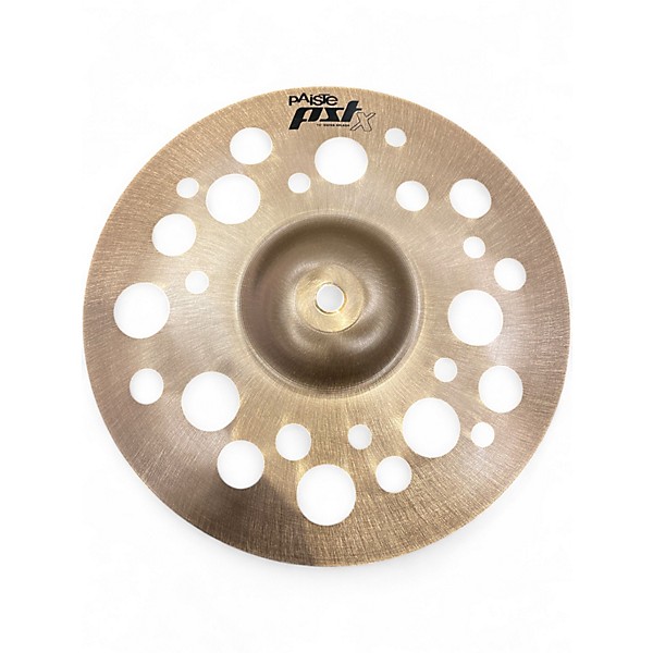 Used Paiste 10in PST X SWISS SPLASH Cymbal