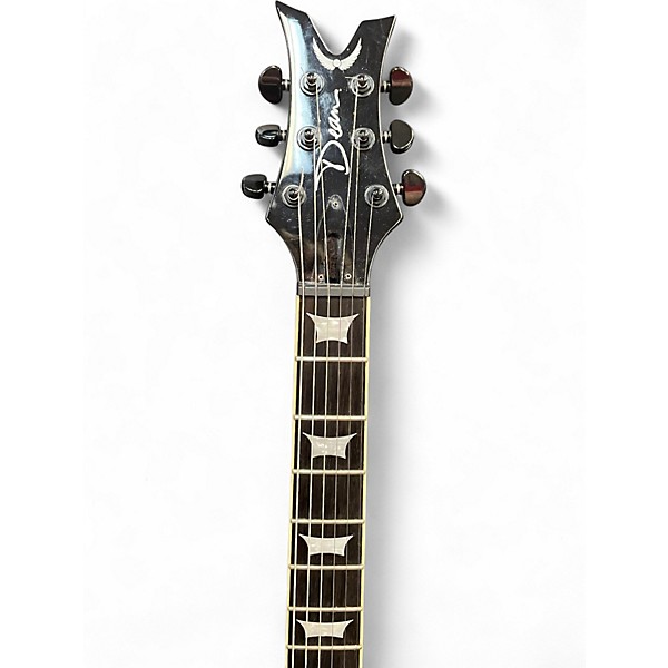 Used Dean Icon Baritone Flat Black Baritone Guitars