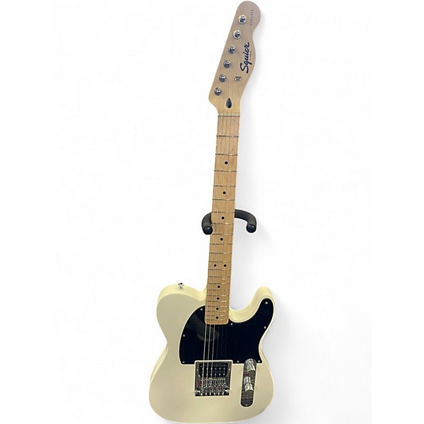 Used Squier Sonic Esquier Arctic White Solid Body Electric Guitar