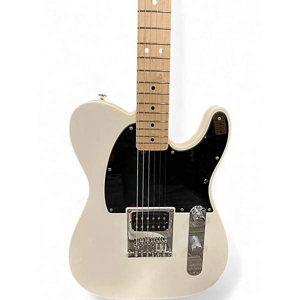 Used Squier Sonic Esquier Arctic White Solid Body Electric Guitar