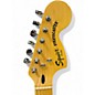 Used Squier Vintage Modified 70s Stratocaster Black Solid Body Electric Guitar