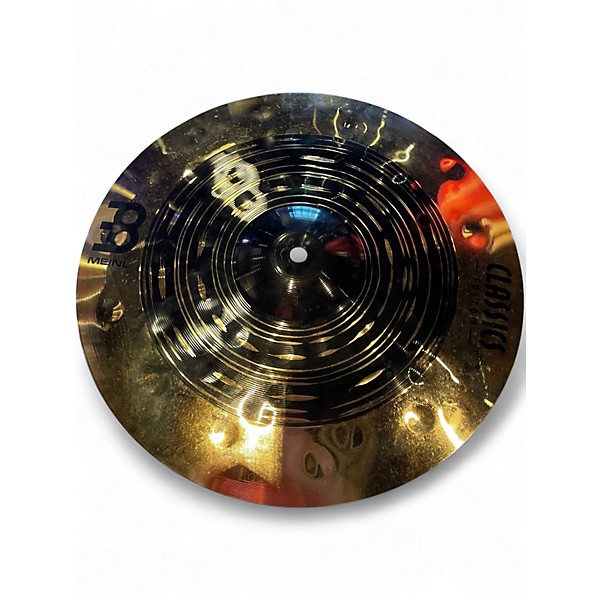 Used MEINL 14in Classic Custom Medium Hi Hat Pair Cymbal