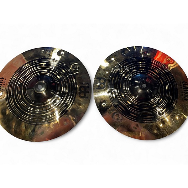 Used MEINL 14in Classic Custom Medium Hi Hat Pair Cymbal