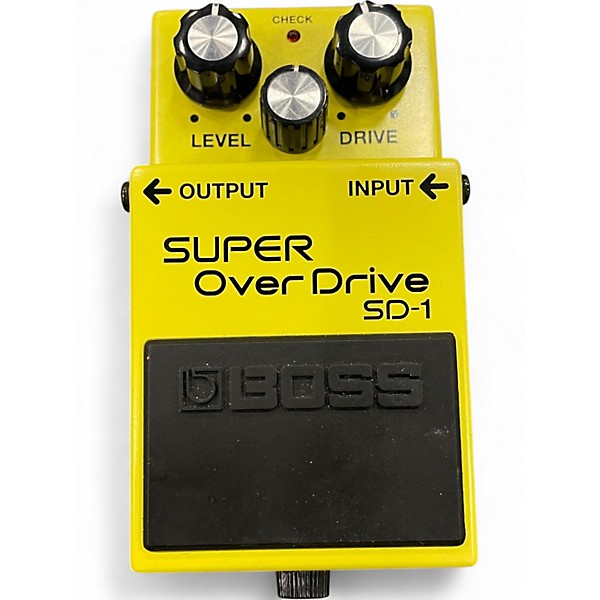 Used BOSS SD1 Super Overdrive Effect Pedal