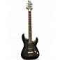 Used Schecter Guitar Research C1 Platinum Trans Black Solid Body Electric Guitar thumbnail