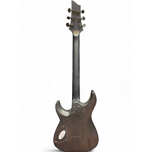 Used Schecter Guitar Research OMEN ELITE 6 Charcoal Solid Body Electric Guitar