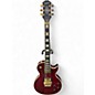 Used Epiphone Alex Lifeason Signature Les Paul Custom Trans Crimson Red Solid Body Electric Guitar thumbnail