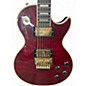 Used Epiphone Alex Lifeason Signature Les Paul Custom Trans Crimson Red Solid Body Electric Guitar