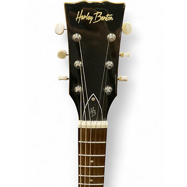Used Harley Benton Double cut TV Yellow Solid Body Electric Guitar