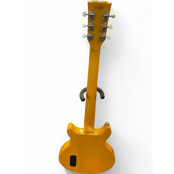Used Harley Benton Double cut TV Yellow Solid Body Electric Guitar