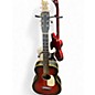 Vintage 1965 Airline Parlor Brown Acoustic Guitar thumbnail