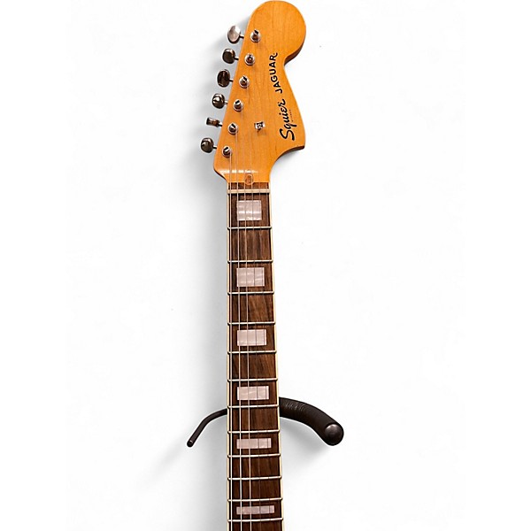 Used Squier CLASSIC VIBE 70'S JAGUAR Daphne Blue Solid Body Electric Guitar