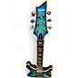 Used Schecter Guitar Research Omen Extreme 6 Ocean Blue Burst Solid Body Electric Guitar
