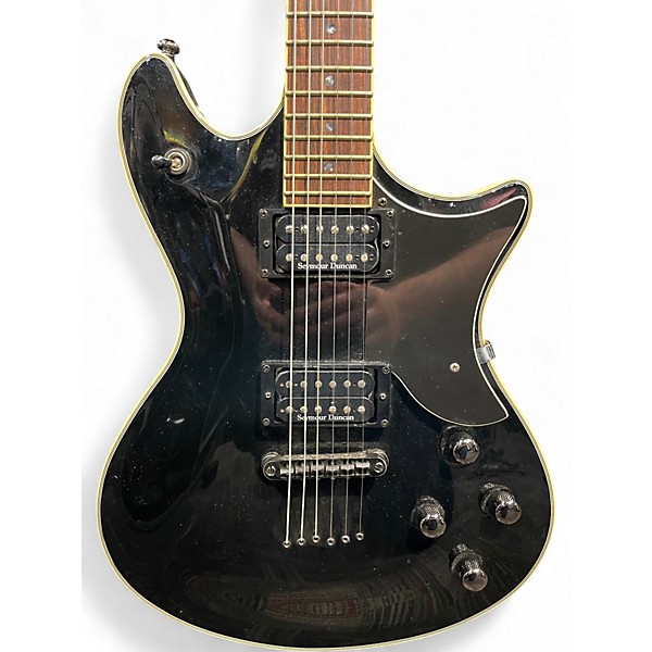 Used Schecter Guitar Research TEMPEST BLACKJACK BLACK Solid Body Electric Guitar