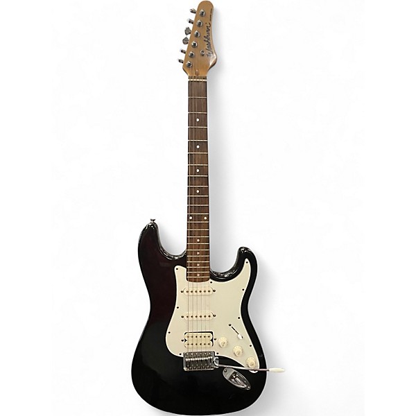 Used Washburn WS-6 Black Solid Body Electric Guitar
