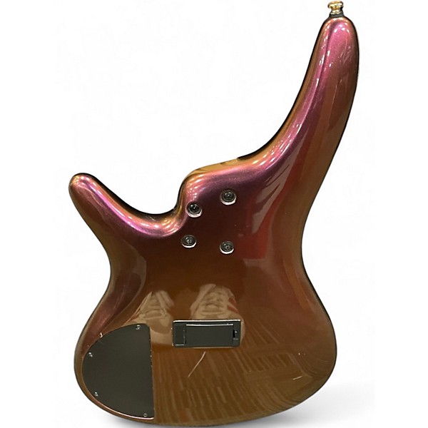 Used Soundgear SR300EDX ROSE GOLD CHAMELEON Electric Bass Guitar