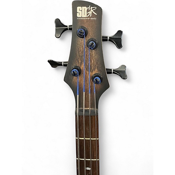 Used Soundgear SR600E Antique Brown Stain Sunburst Electric Bass Guitar