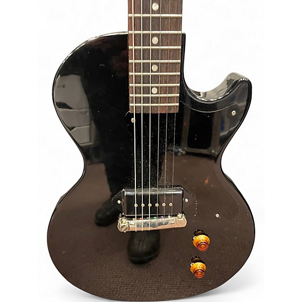Used 2024 Gibson Les Paul Junior Black Solid Body Electric Guitar