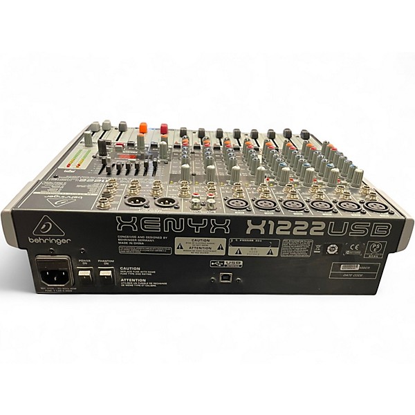Used Behringer Xenyx X1222USB Unpowered Mixer