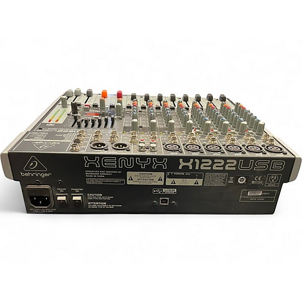 Used Behringer Xenyx X1222USB Unpowered Mixer
