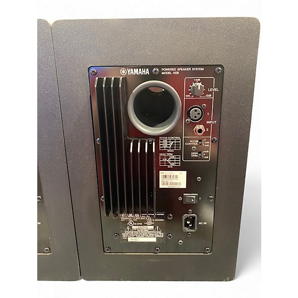 Used Yamaha HS8 Pair Powered Monitor