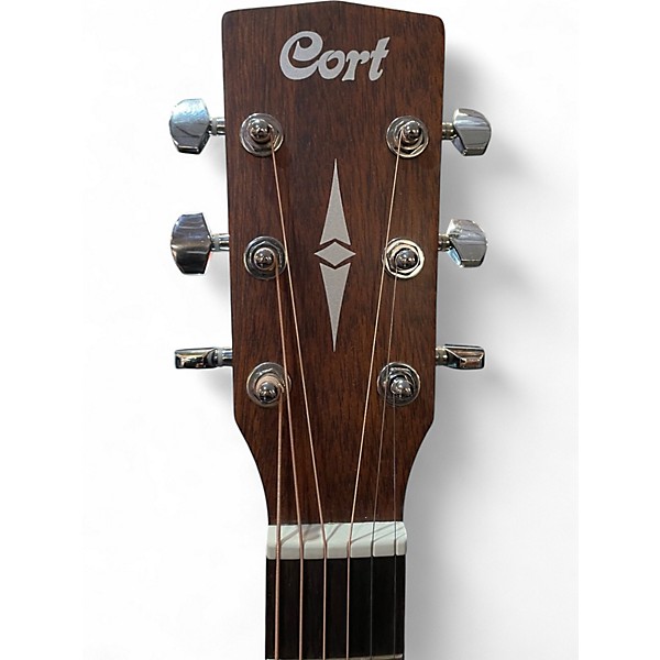 Used Cort EARTH 60OP Natural Acoustic Guitar