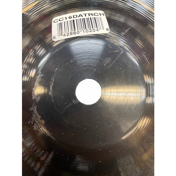 Used MEINL 16in classics dark trash china Cymbal
