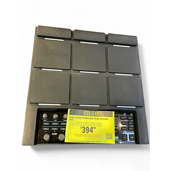 Used Alesis STRIKE MULTIPAD Trigger Pad