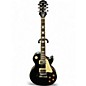 Used Epiphone Les Paul Standard Black Solid Body Electric Guitar thumbnail