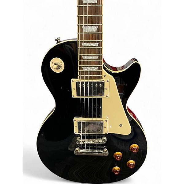 Used Epiphone Les Paul Standard Black Solid Body Electric Guitar