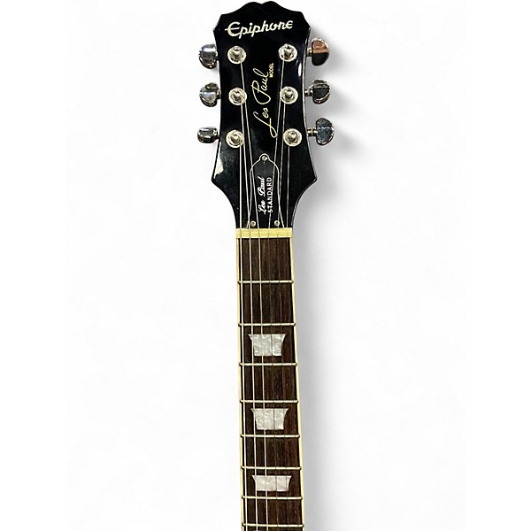Used Epiphone Les Paul Standard Black Solid Body Electric Guitar